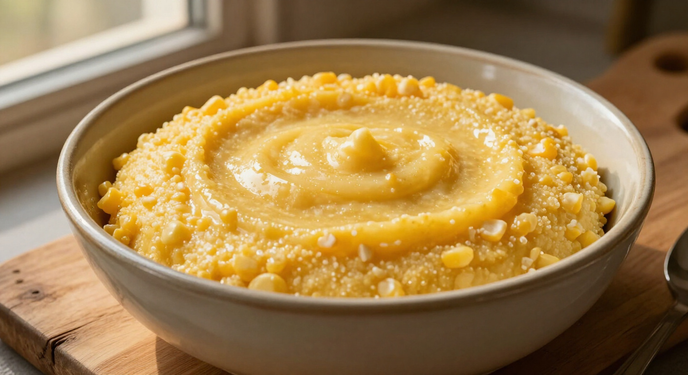 How to Cook Polenta: Creamy Golden Cornmeal Polenta Recipe